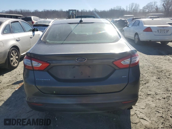 2016 Ford Fusion SE with VIN 3FA6P0H76GR179281, listed as a Copart auction lot 47288245 with 105,352 mi miles and Salvage Title. Bid and sale history available at DreamBid. Image 6.