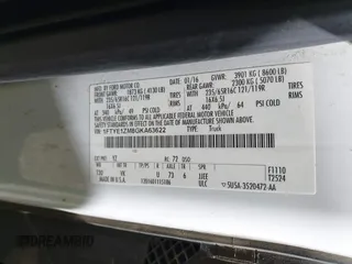 2016 Ford Transit Cargo with VIN 1FTYE1ZM8GKA63622, listed as a IAAI auction lot 41887397 with 153,206 mi miles and . Bid and sale history available at carsss.com. Image 9.