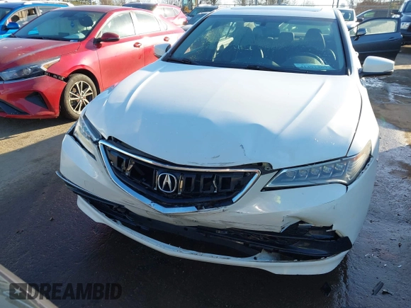 2017 Acura TLX with VIN 19UUB1F32HA005985, listed as a IAAI auction lot 41491467 with 91,828 mi miles. Bid and sale history available at carsss.com. Image 12.
