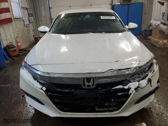2018 Honda Accord Sedan LX 1.5T with VIN 1HGCV1F16JA225122, listed as a Copart auction lot 42932085 with 71,091 mi miles and Salvage Title. Bid and sale history available at carsss.com. Image 5.