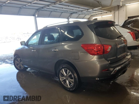 2019 Nissan Pathfinder SV with VIN 5N1DR2MN9KC628810, listed as a Copart auction lot 47449365 with 96,169 mi miles and Salvage title. Bid and sale history available at DreamBid. Image 2.