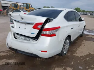 2014 Nissan Sentra S with VIN 3N1AB7AP1EL692463, listed as a IAAI auction lot 42035053 with 63,749 mi miles and . Bid and sale history available at DreamBid. Image 4.