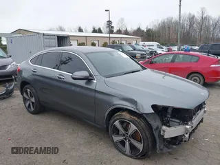 2018 Mercedes-Benz GLC with VIN WDC0J4KB3JF359368, listed as a IAAI auction lot 41337058 with 106,660 mi miles. Bid and sale history available at carsss.com. Image 1.