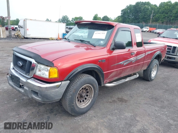 2004 Ford Ranger XL Fleet with VIN 1FTZR45E44PB04142, listed as a IAAI auction lot 42502784 with 101,266 mi miles and . Bid and sale history available at DreamBid. Image 2.