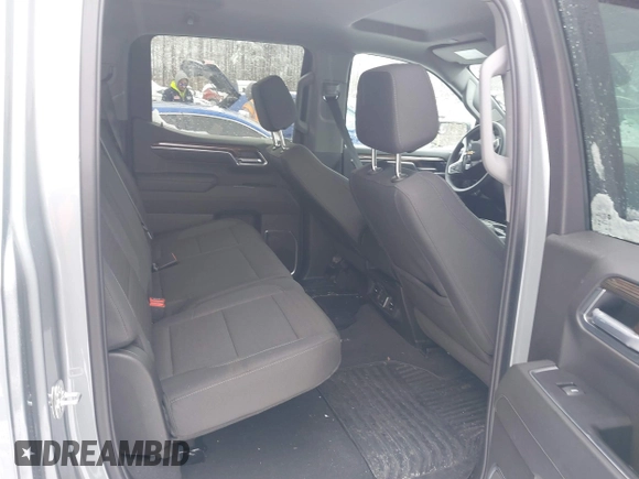 2025 Chevrolet Silverado 1500 with VIN 3GCUKDED2SG147675, listed as a IAAI auction lot 41548947 with 9,738 mi miles and . Bid and sale history available at DreamBid. Image 8.