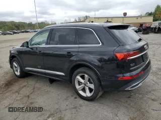 2021 Audi Q7 Premium with VIN WA1AJAF7XMD026559, listed as a Copart auction lot 74048224 with 59,648 mi miles and Salvage title. Bid and sale history available at DreamBid. Image 2.
