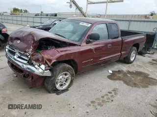 2000 Dodge Dakota Sport z VIN 1B7GL22N8YS521316, wystawiony jako Copart lot #54617295 z przebiegiem 155 975 mil mil oraz Szkoda całkowita • Salvage title. Historia ofert i sprzedaży dostępna na DreamBid. Obrazek 1.