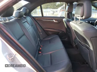 2012 Mercedes-Benz C 350 Sport with VIN WDDGF5HB3CR197400, listed as a Copart auction lot 77010364 with 130,815 mi miles and Salvage Title. Bid and sale history available at DreamBid. Image 10.