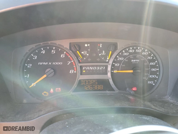2005 Chevrolet Colorado 1SF LS Z71 with VIN 1GCDT136858175443, listed as a Copart auction lot 53135125 with 126,388 mi miles and Clean Title. Bid and sale history available at carsss.com. Image 9.