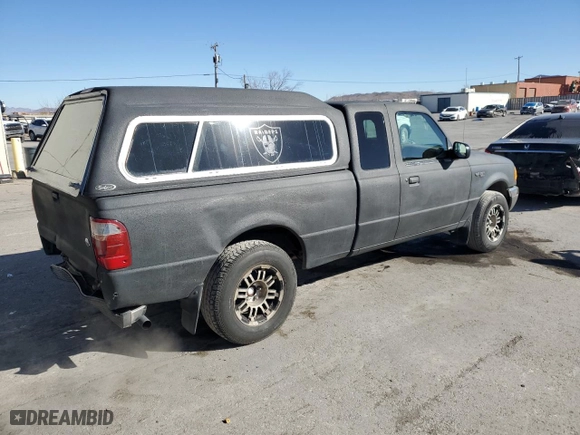 2002 Ford Ranger XL Fleet with VIN 1FTYR44U62PA36735, listed as a Copart auction lot 42587395 with 157,555 mi miles and Salvage Title. Bid and sale history available at carsss.com. Image 3.