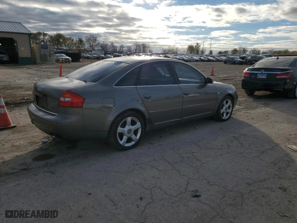 2003 Audi A6 with VIN WAULD64B63N007393, listed as a Copart auction lot 79652184 with 109,436 mi miles and Clean Title. Bid and sale history available at carsss.com. Image 3.