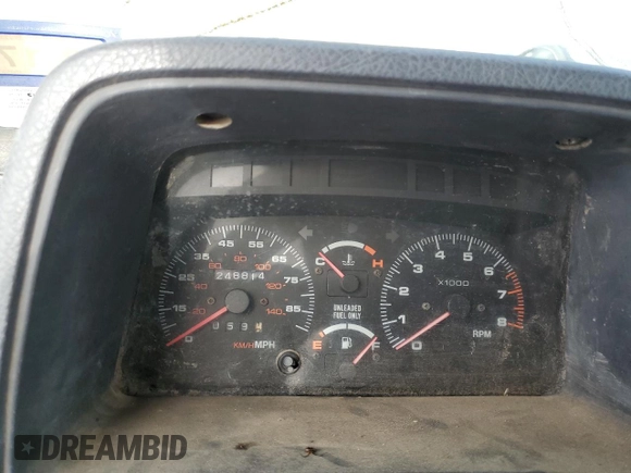 1994 Suzuki Sidekick z VIN 2S3TA01C8R6408593, wystawiony jako Copart lot #65011514 z przebiegiem 248 814 mil mil oraz Tytuł czysty. Historia ofert i sprzedaży dostępna na DreamBid. Obrazek 9.