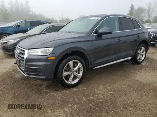 2018 Audi Q5 Premium Plus with VIN WA1BNAFY7J2190716, listed as a Copart auction lot 61136185 with 105,973 mi miles and Clean title. Bid and sale history available at DreamBid. Image 1.