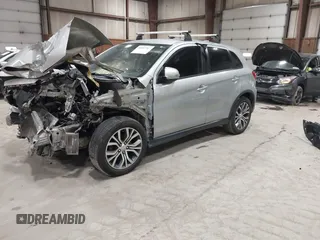 2018 Mitsubishi Outlander Sport ES 2.0 with VIN JA4AP3AUXJU022305, listed as a IAAI auction lot 41662767 with 43,527 mi miles. Bid and sale history available at carsss.com. Image 2.