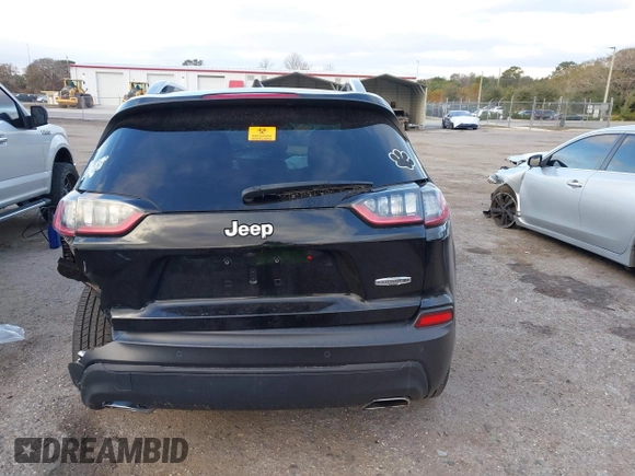 2021 Jeep Cherokee Latitude Lux with VIN 1C4PJLMX4MD140927, listed as a IAAI auction lot 41269233 with 1 mi miles. Bid and sale history available at carsss.com. Image 17.
