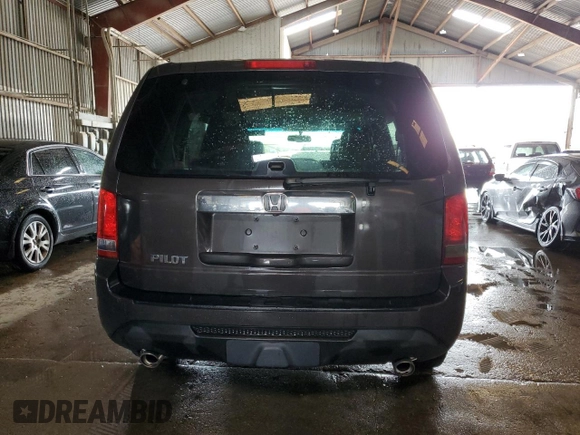 2012 Honda Pilot EX-L with VIN 5FNYF3H53CB003001, listed as a Copart auction lot 50258715 with 245,751 mi miles and Clean Title. Bid and sale history available at carsss.com. Image 6.