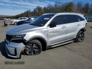 2021 Kia Sorento EX with VIN KNDRH4LG0M5033315, listed as a Copart auction lot 47293725 with 50,214 mi miles and Salvage title. Bid and sale history available at DreamBid. Image 1.