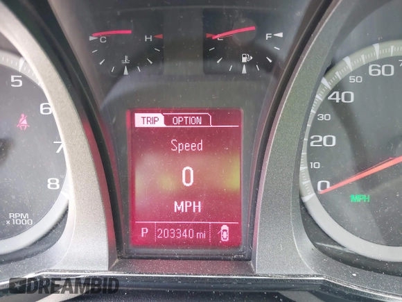 2013 GMC Terrain SLE with VIN 2GKALMEK4D6310117, listed as a IAAI auction lot 41894042 with 203,340 mi miles. Bid and sale history available at carsss.com. Image 7.
