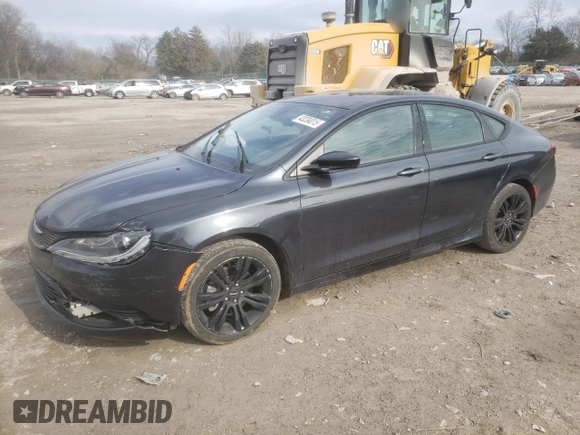 2017 Chrysler 200 Touring with VIN 1C3CCCFB2HN503613, listed as a Copart auction lot 43234015 with 139,539 mi miles and Salvage Title. Bid and sale history available at carsss.com. Image 1.