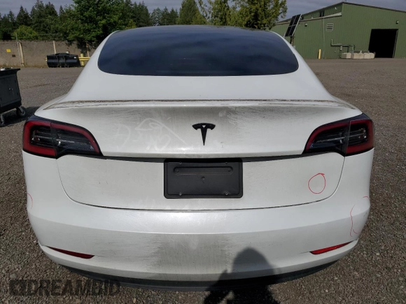 2023 Tesla Model 3 с VIN 5YJ3E1EA2PF552214, выставлен на аукционе Copart как лот 56596875 с пробегом 38 356 миль миль и Списание • Salvage title. История ставок и продаж доступна на DreamBid. Изображение 6.