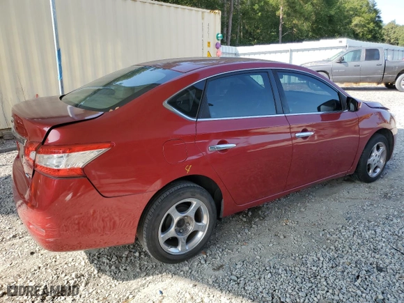 2014 Nissan Sentra S with VIN 3N1AB7AP8EL679564, listed as a Copart auction lot 71080974 with 83,153 mi miles and Salvage Title. Bid and sale history available at carsss.com. Image 3.