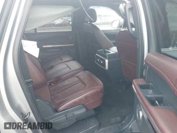 2023 Ford Expedition Max Limited with VIN 1FMJK2A87PEA15750, listed as a IAAI auction lot 42333865 with 55,473 mi miles and . Bid and sale history available at DreamBid. Image 8.