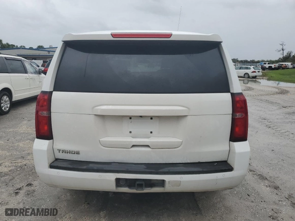 2016 Chevrolet Tahoe Commercial with VIN 1GNSKDECXGR409195, listed as a Copart auction lot 75385544 with 141,073 mi miles and Salvage Title. Bid and sale history available at carsss.com. Image 6.