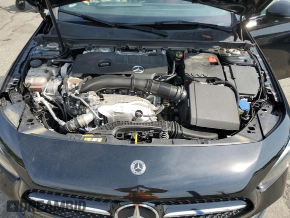 2021 Mercedes-Benz A 220 with VIN W1K3G4FB9MJ264526, listed as a Copart auction lot 59309095 with 34,682 mi miles and Salvage title. Bid and sale history available at DreamBid. Image 11.