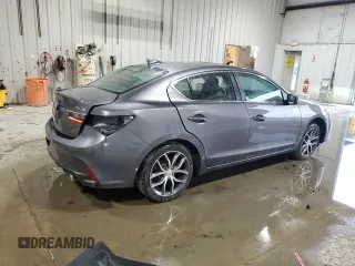 2020 Acura ILX Premium with VIN 19UDE2F7XLA003846, listed as a Copart auction lot 56463015 with 45,362 mi miles and Salvage title. Bid and sale history available at DreamBid. Image 3.