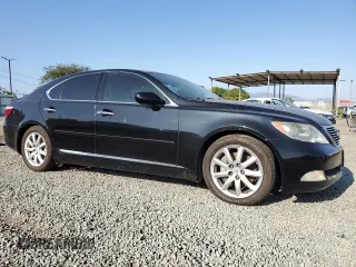 2007 Lexus LS 460 with VIN JTHBL46F275048355, listed as a Copart auction lot 62407725 with 206,881 mi miles and Clean title. Bid and sale history available at DreamBid. Image 4.