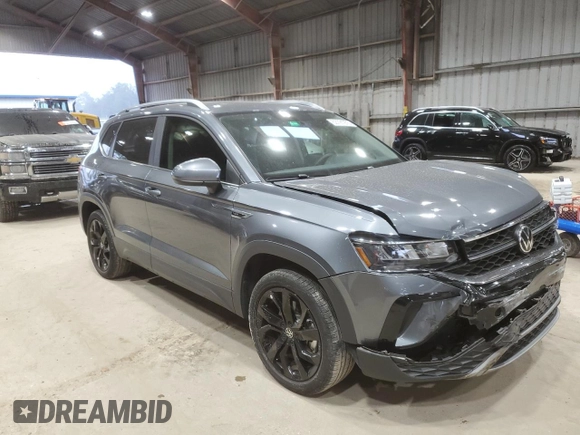 2022 Volkswagen Taos SE с VIN 3VVTX7B25NM050964, выставлен на аукционе Copart как лот 53791975 с пробегом 36 739 миль миль и Списание • Salvage title. История ставок и продаж доступна на DreamBid. Изображение 4.