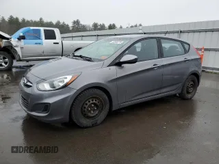 2014 Hyundai Accent GS with VIN KMHCT5AE1EU190043, listed as a Copart auction lot 53330275 with 121,935 mi miles and Clean Title. Bid and sale history available at carsss.com. Image 1.