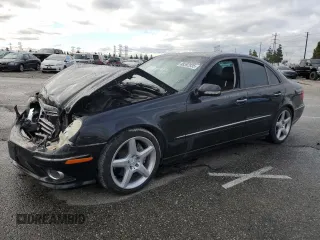 2008 Mercedes-Benz E-Class Sport 5.5L with VIN WDBUF72X48B328801, listed as a Copart auction lot 48592935 with 91,851 mi miles and Salvage Title. Bid and sale history available at carsss.com. Image 1.