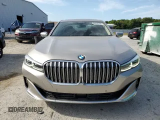 2022 BMW 7 Series 750i xDrive with VIN WBA7U2C08NCK23657, listed as a Copart auction lot 54202285 with 26,532 mi miles and Salvage title. Bid and sale history available at DreamBid. Image 5.