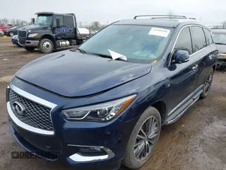 2017 Infiniti QX60 with VIN 5N1DL0MM6HC517010, listed as a IAAI auction lot 41998428 with 90,996 mi miles and . Bid and sale history available at DreamBid. Image 2.