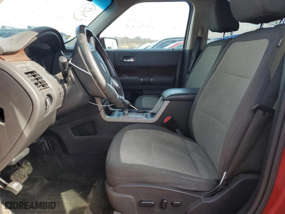 2010 Ford Flex SEL with VIN 2FMGK5CC4ABB21590, listed as a Copart auction lot 46996015 with 231,309 mi miles and Salvage Title. Bid and sale history available at carsss.com. Image 7.