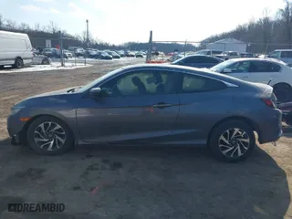 2017 Honda Civic Coupe LX-P with VIN 2HGFC4B03HH305863, listed as a IAAI auction lot 41415911 with 161,130 mi miles. Bid and sale history available at carsss.com. Image 14.