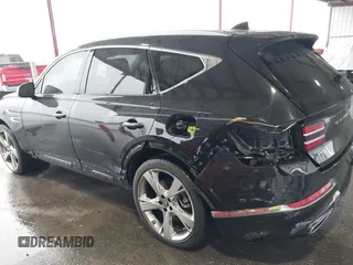 2021 Genesis GV80 with VIN KMUHCESC1MU046768, listed as a IAAI auction lot 41424946 with 18,471 mi miles and . Bid and sale history available at DreamBid. Image 19.
