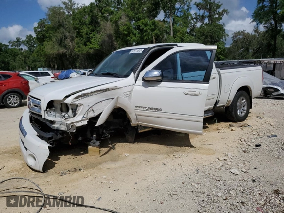 2006 Toyota Tundra SR5 with VIN 5TBET34116S532504, listed as a Copart auction lot 52571915 with 113,656 mi miles and Salvage Title. Bid and sale history available at carsss.com. Image 1.