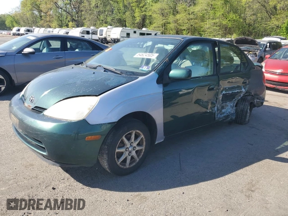 2001 Toyota Prius with VIN JT2BK12U310028135, listed as a Copart auction lot 54624505 with Not Provided miles and Salvage Title. Bid and sale history available at DreamBid. Image 1.