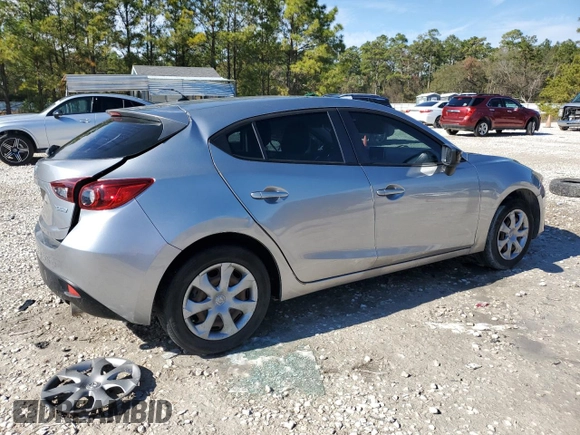 2015 Mazda 3 i Sport with VIN JM1BM1K72F1224693, listed as a Copart auction lot 88348285 with 72,271 mi miles and Clean Title. Bid and sale history available at DreamBid. Image 3.