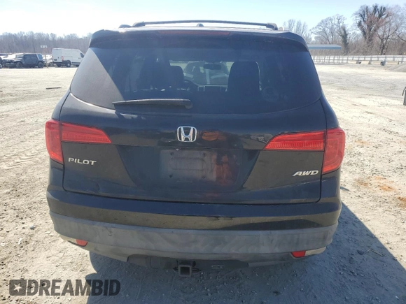 2018 Honda Pilot EX-L with VIN 5FNYF6H59JB018357, listed as a Copart auction lot 47534185 with 173,662 mi miles and Salvage Title. Bid and sale history available at carsss.com. Image 6.