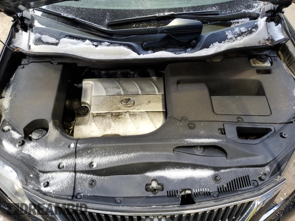 2011 Lexus RX 350 with VIN 2T2BK1BA4BC085766, listed as a Copart auction lot 51962255 with 298,356 mi miles and Salvage Title. Bid and sale history available at DreamBid. Image 12.