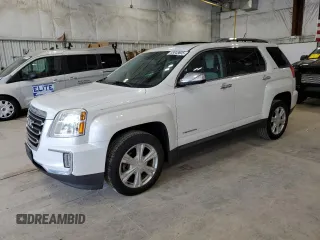 2016 GMC Terrain SLT z VIN 2GKFLUEK1G6274025, wystawiony jako Copart lot #58048605 z przebiegiem 114 147 mil mil oraz Czysty tytuł • Clean title. Historia ofert i sprzedaży dostępna na DreamBid. Obrazek 1.