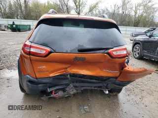 2016 Jeep Cherokee Trailhawk z VIN 1C4PJMBS6GW134052, wystawiony jako Copart lot #55398625 z przebiegiem 158 742 mil mil oraz Nie do naprawy • Non repairable. Historia ofert i sprzedaży dostępna na DreamBid. Obrazek 6.