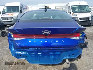 2024 Hyundai Elantra SEL with VIN KMHLM4DG2RU809713, listed as a IAAI auction lot 41998632 with 8,185 mi miles and . Bid and sale history available at carsss.com. Image 16.