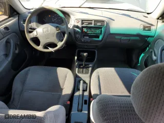 1999 Honda Civic DX with VIN 1HGEJ6629XL031952, listed as a Copart auction lot 41691105 with 66,909 mi miles and Salvage Title. Bid and sale history available at carsss.com. Image 8.