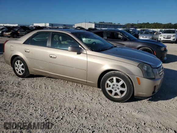 2005 Cadillac CTS with VIN 1G6DP567250181529, listed as a Copart auction lot 76840944 with 64,175 mi miles and Salvage Title. Bid and sale history available at carsss.com. Image 4.