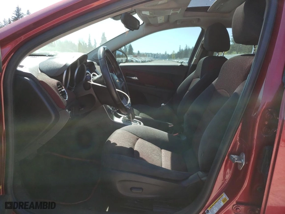 2014 Chevrolet Cruze 1LT with VIN 1G1PC5SBXE7224076, listed as a Copart auction lot 53752265 with 215,363 mi miles and Salvage Title. Bid and sale history available at carsss.com. Image 7.
