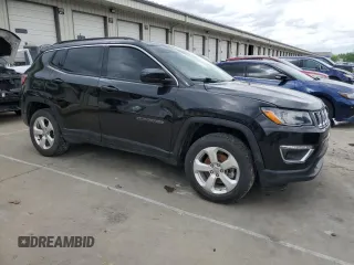 2019 Jeep Compass Latitude z VIN 3C4NJDBB9KT776299, wystawiony jako Copart lot #55174995 z przebiegiem 84 482 mil mil oraz Czysty tytuł • Clean title. Historia ofert i sprzedaży dostępna na DreamBid. Obrazek 4.